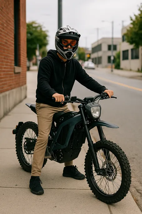 Can you ride an electric dirt bike on the sidewalk safely and legally? Can you ride an electric dirt bike on the sidewalk legally in urban areas?