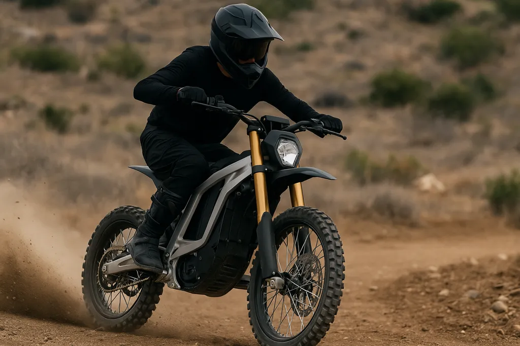 What is the fastest electric dirt bike being ridden off-road