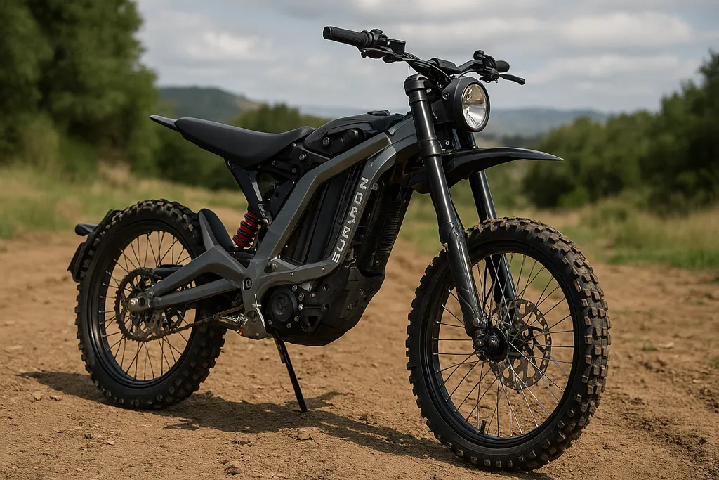 How fast is a Sur Ron X with upgraded parts on an off-road trail