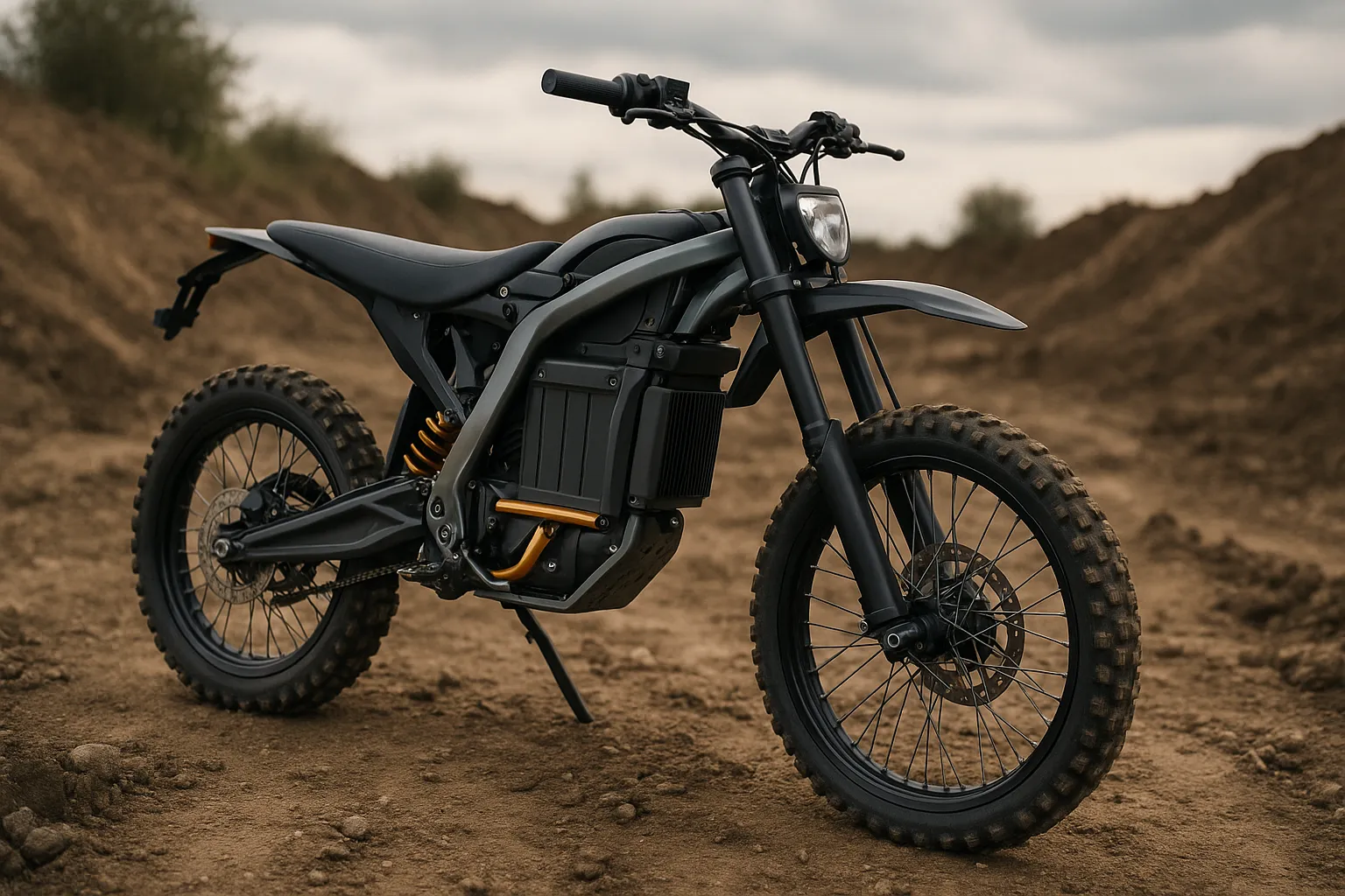 battery capacity electric dirt bike on rugged dirt trail showcasing high-performance battery system and off-road durability