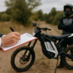 insurance cost for electric dirt bike with rider protection showing realistic coverage scenario
