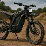 Long-range electric dirt bike for adults designed for extended battery life, powerful motor, and rugged trails performance
