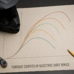 Torque Curves of Electric Dirt Bikes Compared showing performance and acceleration differences across models
