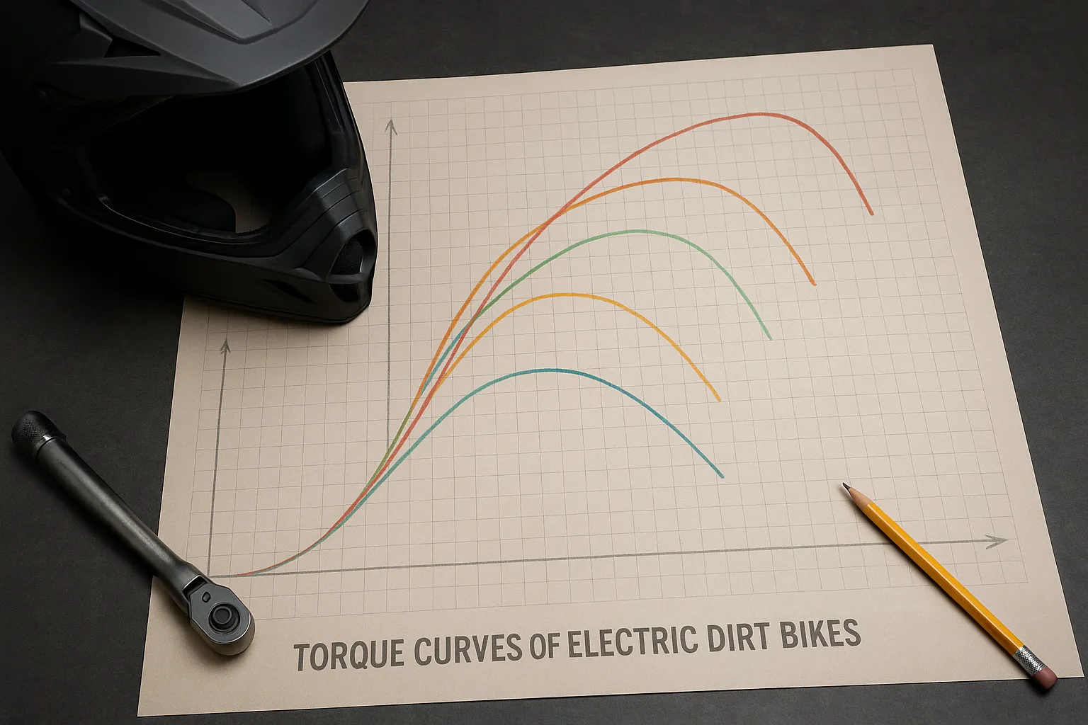 Torque Curves of Electric Dirt Bikes Compared showing performance and acceleration differences across models
